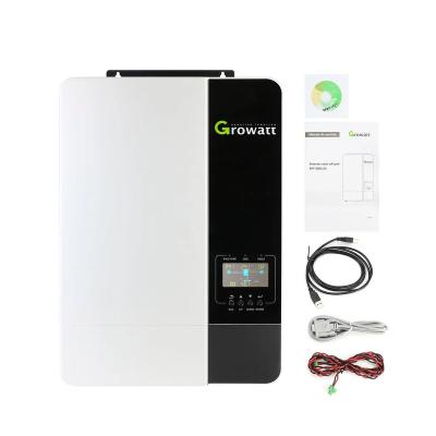 China Solar Power System Home Growatt Inverter MPPT SPF 5000ES 5000W 3000W 48V 5000VA 5KW SPH 5000P Ure Hybrid Sine Wave Off Grid Solar Inverter for sale