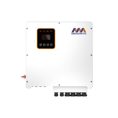 China Megarevo 8kW 10kW 12kW MPPT Ultra Low Price Pure Sine Wave 3 Phase Hybrid Solar Inverter For Solar Power System 458/565/188mm for sale