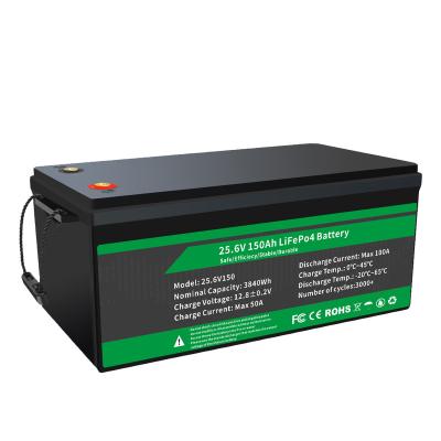 China Electric Power Systems  24v100ah 150ah Lifepo4 Battery  Lithium iron phosphate battery pack 3000 Cycles  Ups Rechargeable Battery For Solar Rv Camping for sale