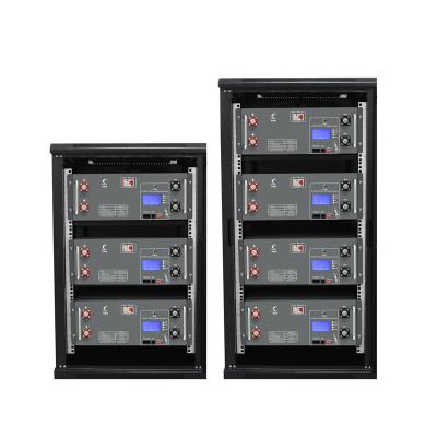 China BLACK CELL 24v 200ah lithium ion battery 48V 100Ah Server Rack LiFePO4 battery Solar Energy Battery For Base station energy 450*442*177mm for sale