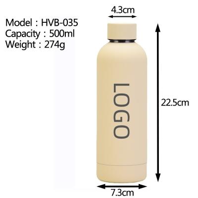 China Sustainable MU hot sales Low MOQ Factory Customized Vacuum Insulated Thermal Drink Bottle Black Double Wall Stainless Steel Water Bottle Wit for sale