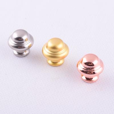 China Traditional High Quality Rose Gold Color Cabinet Drawer Knob Door Knob Accessories Box Knob Brass Handle for sale