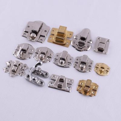 China Wholesale Jewelry Box Lock Factory Metal Wooden Box Lock Small Latch For Jewelry Box Accessories for sale