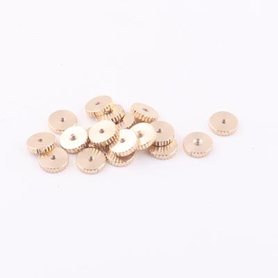 China Custom Solid Brass Round Screw Metal Round Screw for Stationery Pencil Compass Accessories for sale