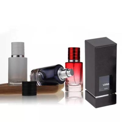 China Cosmetic New wholesale spray empty perfume bottle 30ml men's and women's glass perfume bottle with box for sale