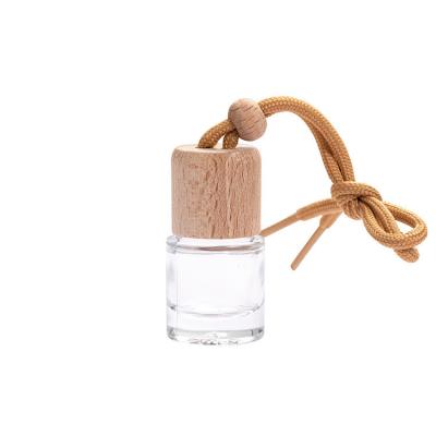 China Gift & Craft Car reed diffuser bottle hanging empty round 8ml hanging diffuser bottle for sale