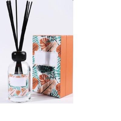 China Gift & Craft Best Packaging Box Air Freshener Essential Oil Diffuser Scent Home Fragrance Floral Jasmine Rose Reed Diffuser With Rattan Stick for sale