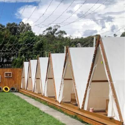 China 2023 Outdoor Wooden Camping Tent Wedding Modern Waterproof Luxury Party Cheapest Sale Tourism Hotel Loft for sale