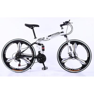 China steel folding bike for adults 26inch 21 speed folding mountain bicycle/bicycle/steel mountain bike for sale