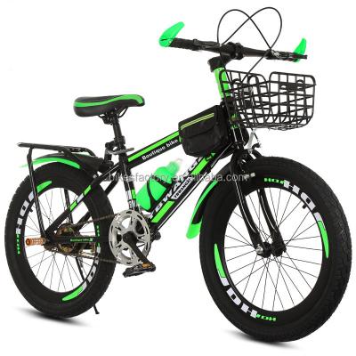 China Kids Bike With Speed ​​2021 Hot Sale 18-22 Inch Green Color Boy Sports Bike for sale