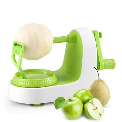 China Stocked Fruit Peeler Machine Instrument Fruit Abd Vegetables Peeler Set Fruit Peeler With Container for sale