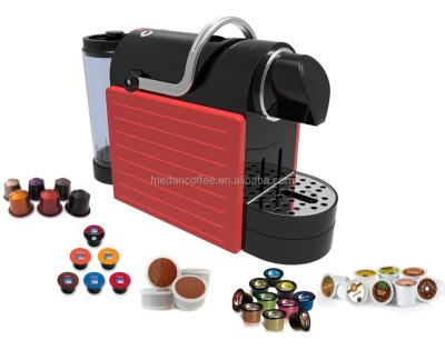 China Hotel Cappuccino Nespresso Capsule Espresso Coffee Machines With Milk Frother JH-02 for sale