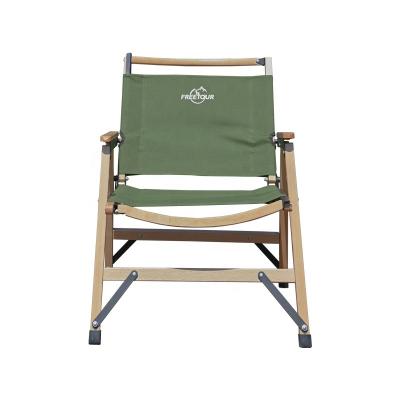 China Modern Custom Recliners Beech Wood Frame Adjustable Aluminum Folded Camp Chairs Beach for sale