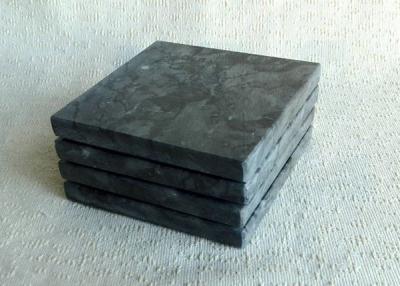 China 10x10 cm Plain Stone Coasters Table decoration Eco-friendly for sale