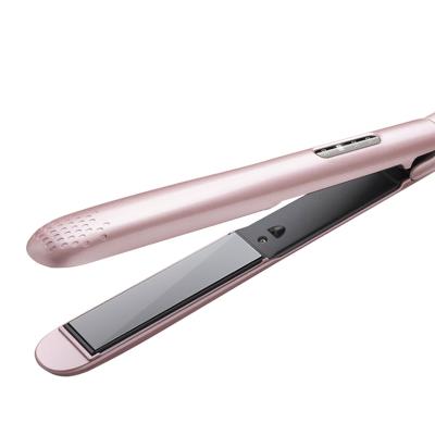 China New Feature Professional Straight Comb Design High Heat Hair Straightening Pressing Hot Comb LED Household Electric Hair Straightener for sale