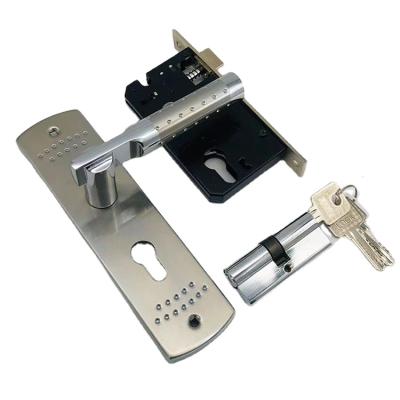 China Construction type Z232-97 South Africa door cylinder lock wooden door mortise door lock set for interior door for sale