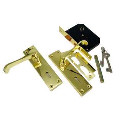 China Kenyan Market 2 Lever Mortise Door Lock Union Lock Construction Type Door Lock for sale