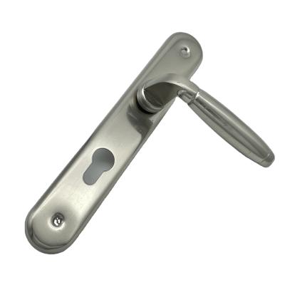 China modern aluminum door handle for mortise door lock for sale