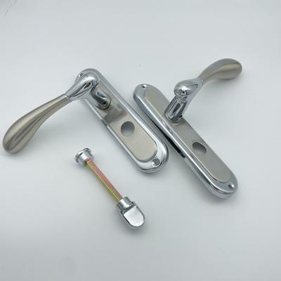 China Modern Classic Aluminum Furniture Door Handle For Mortise Door Lock for sale