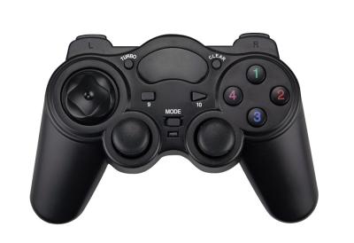 China Popular Dual Vibration PC Joystick Controller , Analog / Digital USB PC Gamepad for sale