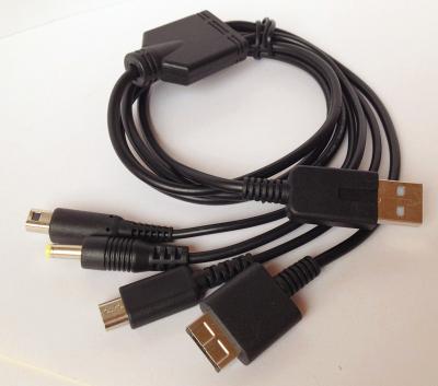 China Universele Multifunctionele Verlengbare USB-Kabel met Micro 5pin, de lastenkabel van pp P VITA DS Te koop