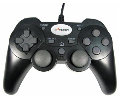 China Dual Analog Gamepad Wireless USB Game Controller Gamemon Directinput / Xinput 2.4G 3 for sale