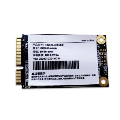 China SSD msata ssd 64GB 128GB 256GB 512GB 1TB ssd disk for thin client mini pc for sale