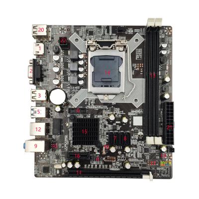 China H81 i7 pc motherboard pc lga placa base h81 motherboard desktop gaming 1155 for sale