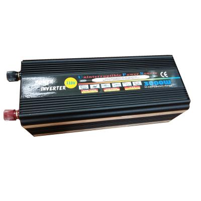 China 3000 Watt Big Power Inverter With Charging Function And UPS Conversion Function Modified Wave Inverter 410*190*120mm for sale