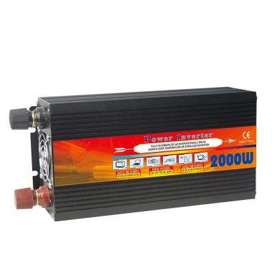 China DC 12V 2000 Watt AC 220V Frequency Converter Output Modified Sine Wave Inverter For Home Appliance 320*160*100mm for sale