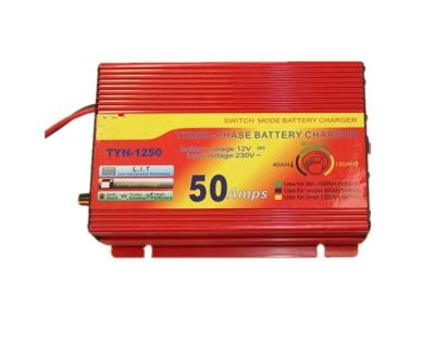 China Standard Battery DC12V 50A Battery Charger Use For Solar Power System With Digital Voltmeter for sale