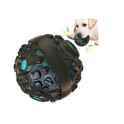 China Eco-friendly Rubber Pet Cat Dog Factory Price Fun Dog Interactive Exercising Toys Chew Pet Molar Ball for sale