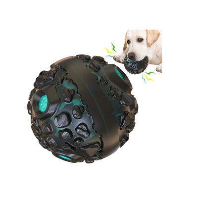 China 2022 New Pet Cat Dog Manufacturer Supply Eco-Friendly Rubber Toys Dog Training Pet Molar Ball for sale