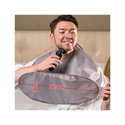 China Cheap Price Factory Direct Supply Polyester Fiber Men Shaving Care Bib Beard Apron for sale