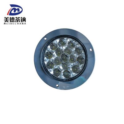 China Luz trasera de camión de 24 V Lámpara de cuero de cuenco medio Lámpara de freno redonda con OE NO WG9730530011 en venta