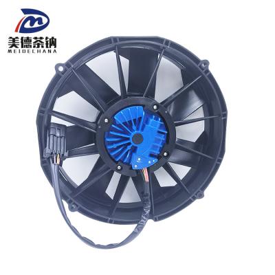 China Black Brushless Condenser Fan Radiator Fan ATS fan 1300-81-00880 for 24v Zhongtong Bus for sale