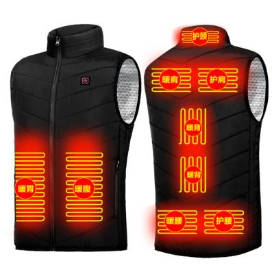 China Cool Women 9 Season Men's Heating Shirt Cool Electric Usb Rechargeable Anti-wrinkle Zone Unisex Heated Vest No Battery for sale