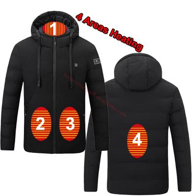 China OEM QUICK DRY Outdoor Winter Color Thermal USB Warm USB Heating Portable Heated Jackets for sale