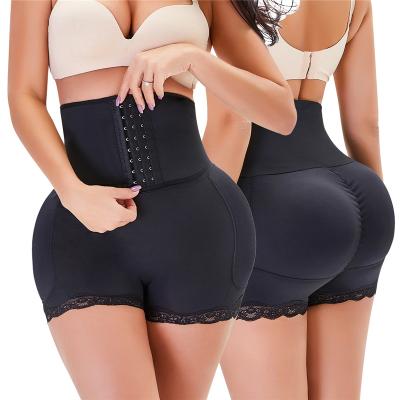 China Breathable Plus Size Women's High Waist Shapewear Lace Body Shaper Shorts Pants Tummy Control Butt Lifter Strapless Jumpsuit Shapewear for sale