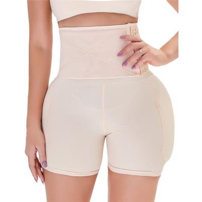 China Breathable Women Slimming Seamless Hip Butt Lifter High Waist Body Shaper Tummy Control Shorts Shapewear With Side Hooks for sale