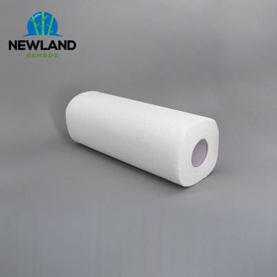 China Private Label Bamboo Pulp 2 Ply Kitchen Tissue Paper Towels for sale