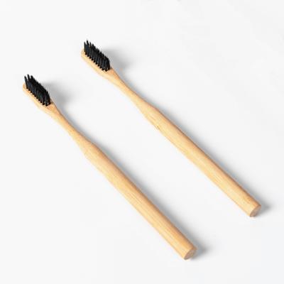 China eco-friendly & Biodegradable Bamboo Toothbrush Set Hotel Travel Custom Disposable Toothbrush for sale