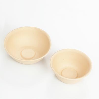 China 300ml 500ml Disposable BPA Free Food Grade Baby Bamboo Bowl for sale