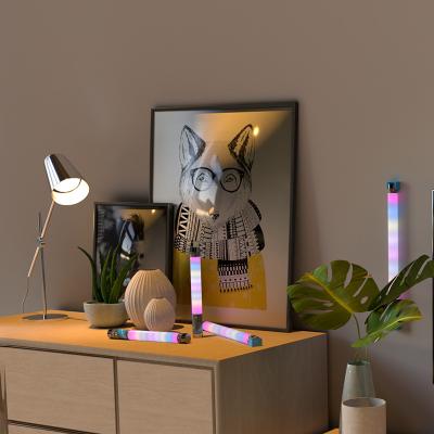 China 2019 new arrival mini rainbow light festival stick tube lamp be wireless speaker with voice control for sale