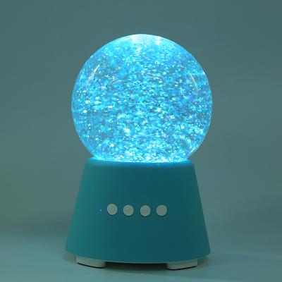 China Mini New Wireless Crystal Tornado Ball Dazzling Magic Water Fountain Led Dancing Instant Wireless Speaker for sale