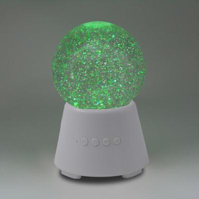 China Mini Perfect Gift LED Light Water Dancing Bass Speaker With Water Ball Speaker for sale