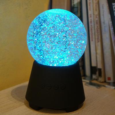 China Mini Wireless ABS PC Computer Plastic Color Round Ball Bass Blue Tooth Speaker for sale