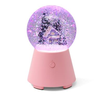 China Mini New Arrival Valentine Christmas Present Speaker Portable Wireless LED Light Speaker Birthday Gift for sale