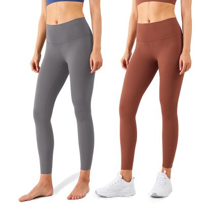 China Multicolor Women's Breathable Workout Pants Tight High Waist Tummy Control Gaiters Yoga Pants for sale