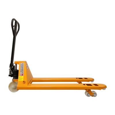 China Flat Steel China HM7 Moderate Price 3 Ton DF Hydraulic Pump Hand Pallet Truck With Nylon Wheels for sale